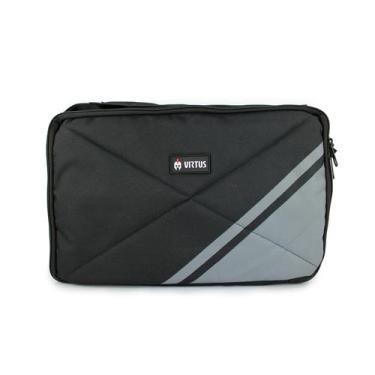 Imagem de Bolsa Portátil Carretilha 6 Divisórias C/Alça - Dispropil, Cinza