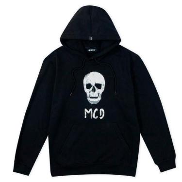 Imagem de Moletom MCD Canguru Calavera WT23 Masculino Preto, Preto, M