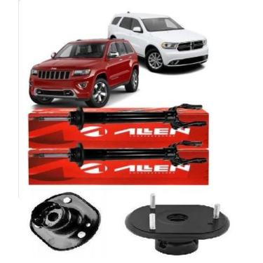 Imagem de Kit amortecedores e coxins dianteiro jeep grand cherokee 11/15 dodge d