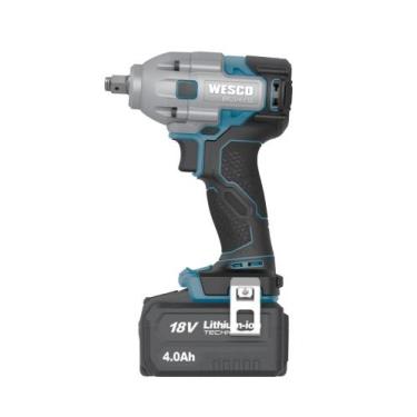 Imagem de Chave de Impacto à Bateria 18V 35KGF 1/2" Wesco WS2407 Brushless