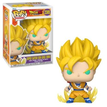 Imagem de Boneco Funko Pop! Dragon Ball Daima - Super Saiyjin 2 Son Goku com Cha