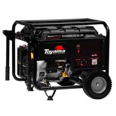Imagem de Gerador a Gasolina 4T 459CC 11.25kVA Trifásico com Partida - TOYAMA