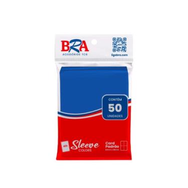 Imagem de Sleeve Colors Azul c/ 50 Unidades BRA - BC-101CAZUL