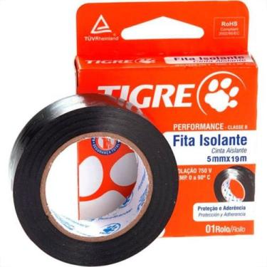 Imagem de Fita Isolante Tigre 5M X 19Mm.