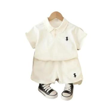 Imagem de Conjunto De Roupas De Verão Para Bebês Meninos, Camiseta E Shorts, 2 P