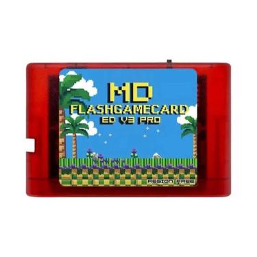 Imagem de Cartão TF De 4GB 4000 Em 1 Mega Genesis MD V3 pro EDMD Para Console SE