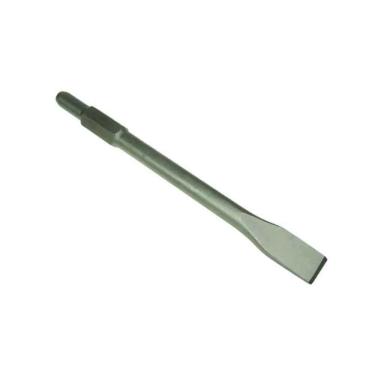Imagem de Talhadeira Para Martelo Rompedor 405mm Encaixe 30mm Largura 35mm Aço Temperado Profissional Para Demolição Piso Concreto