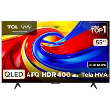 Imagem de Smart TV TCL 55 Polegadas QLED 4K P7L WiFi Bluetooth Google TV HDR10+ 120 Hz VRR AIPQ 55P7L