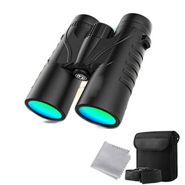 Imagem de Binóculos 10x42 HD, telescópios binoculares de alto desempenho Waterproof Easy Focus, para adultos - Travel Sports Opera Concert, vem com bolsa de armazenamento e cordão