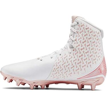 Imagem de Under Armour Sapato feminino Highlight Mc Lacrosse, Branco (105)/Ouro rosa metálico, 5.5