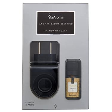 Imagem de Kit Aromatizador Standart Black + Essência Vanilla 10mL Via Aroma