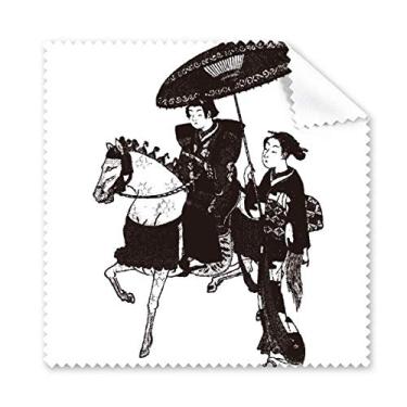 Imagem de Pano de limpeza feminino Japão, para equitação e cavalo, 5 peças
