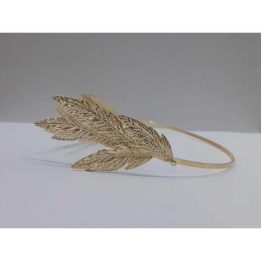 Imagem de Coroa Deus Grego Com Folhas De Louro Dourada