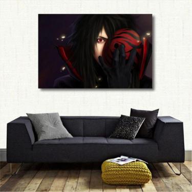 Imagem de Quadro decorativo Uchiha Madara - Naruto - Tela em Tecido