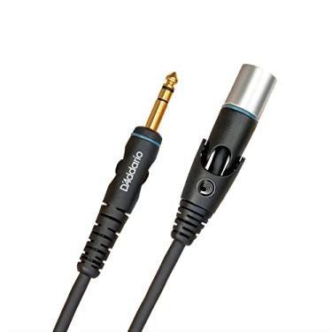 Imagem de Cabo de microfone D'Addario – Cabo XLR – blindado para redução de ruído – XLR fêmea para macho de 1/4 polegada – Série personalizada – 1,52 metros – 1 unidade