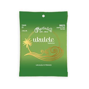 Imagem de Martin Cordas de Ukulele Premium Polygut M625, Cordas de Ukulele cinza grafite calibre tenor