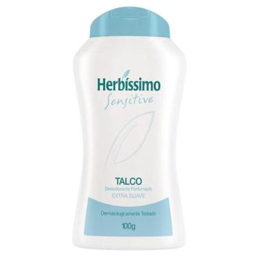 Imagem de Talco Desodorante Perfumado Herbíssimo Sensitive Extra Suave 100G - He