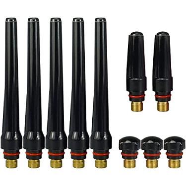 Imagem de RIVERWELD Tampa traseira TIG 57Y02 57Y03 57Y04 Fit QQ300 PTA DB SR WP 17 18 26 TIG Tocha de soldagem 10 peças