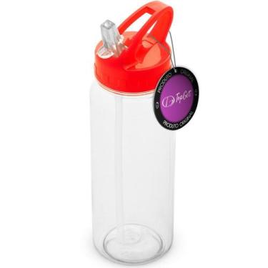 Imagem de Squeeze Com Canudo Retrátil 610 Ml Fun Topget