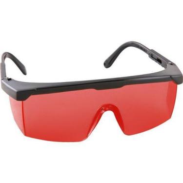 Imagem de Óculos De Segurança Foxter Vermelho -  Vonder