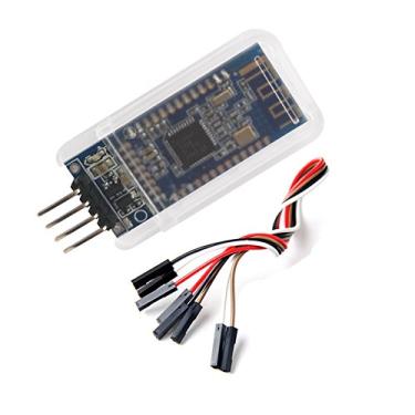 Imagem de DSD TECH DSD TECH HM-10 Master and Slave Bluetooth 4.0 LE iBeacon módulo compatível com iPhone e iPad com cabo Dupont de 4 pinos para Arduino