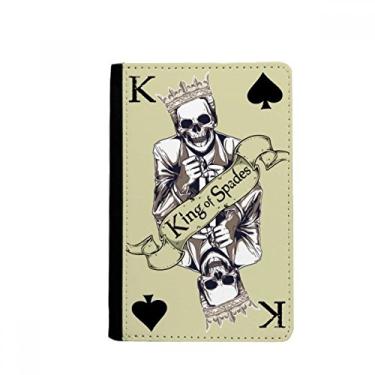 Imagem de Utensílios de jogos de cartas de baralho padrão porta-passaporte Notecase Burse capa carteira porta-cartão, Multicolor