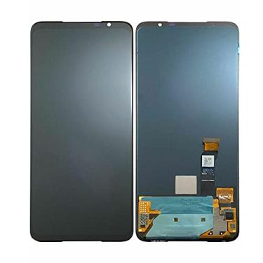 Imagem de TheCoolCube Substituição de montagem de tela sensível ao toque digitalizador LCD para Asus ROG Phone 5 ZS673KS 6,8 polegadas (preto)