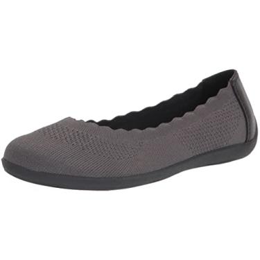 Imagem de Dearfoams Sapatilhas femininas leves, laváveis e confortáveis, Pavimento, 36