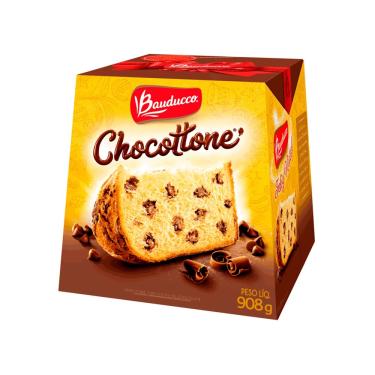 Imagem de Chocottone Gotas de Chocolate Chocotone Bauducco 908g