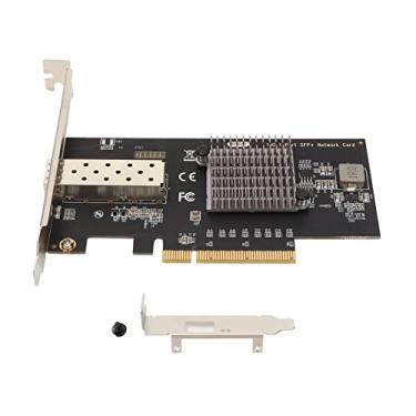 Imagem de Placa de Rede SFP de 10 Gb, 10 Gb SFP + PCI-E Fibra Óptica NIC PCI Express X8 Slot Adaptador de Rede 82599 Chipset para Server/Linux/VMware.
