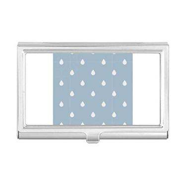 Imagem de Capa para cartão de visita com estampa de nuvem com gotas de chuva