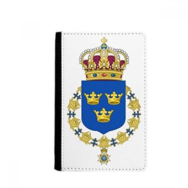 Imagem de Porta-passaporte com emblema nacional da Suécia, Europa, Notecase Burse