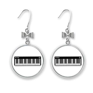 Imagem de Brinco elétrico de piano musical, vitalidade e sons de laço, gancho perfurado