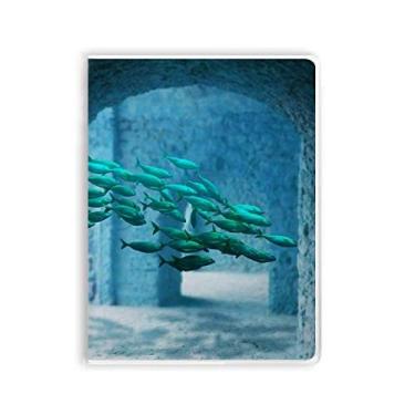 Imagem de Caderno de imagens da natureza Ocean Fish Science Diário capa macia