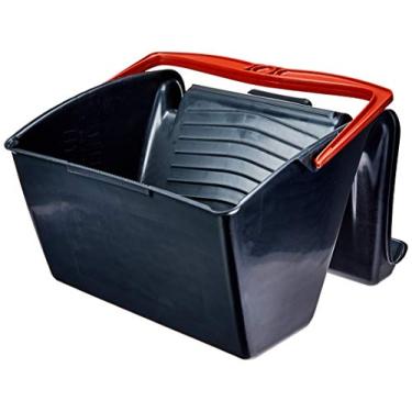 Imagem de Pincéis Atlas AT612P Cacamba para Pintura de Plastico 12L, preto com alça vermelha