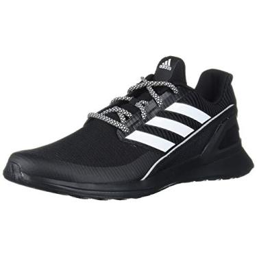 Imagem de adidas Tênis infantil unissex RapidaRun Elite J para caminhada, Núcleo preto/Ftwr branco/núcleo preto, 7 Standard US Width US Little Kid