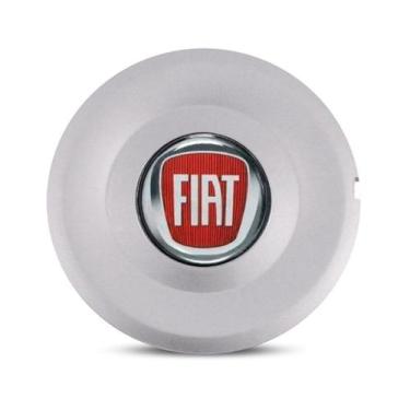 Imagem de Calota Centro Roda Fiat Fiat Vermelho Stilo Connect 16V Idea 15 - Gfm