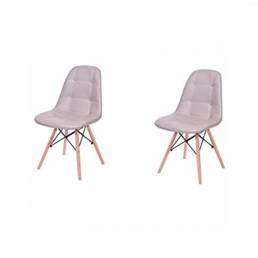 Imagem de Kit 2 Cadeiras Botonê Eames OR Design Fendi