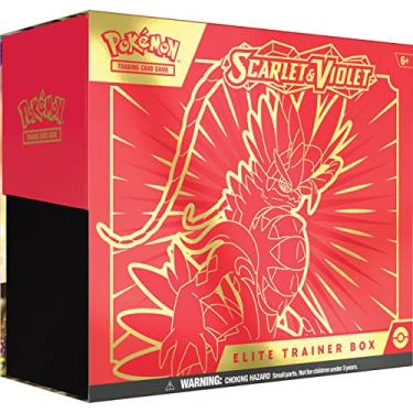 Imagem de Pokemon TCG: Scarlet and Violet Elite Trainer Box - Koraidon Red (1 Full Art Promo Card, 9 Boosters and Premium Accessories)