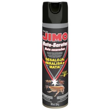 Imagem de JIMO Mata Baratas Formigas Aranhas Escorpião Ação Até 8 Semanas Aerossol 300ml