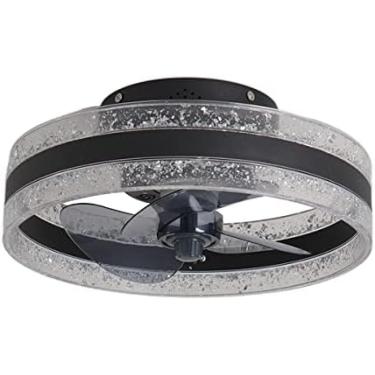 Imagem de Lustres, Ventilador De Teto Moderno Para Quarto Com LED Remoto Ventilador De Teto Mudo Regulável Com Temporizador De Luz 6 Velocidades Ventilador De Teto Invisível Luz Para Sala De Estar Silencios