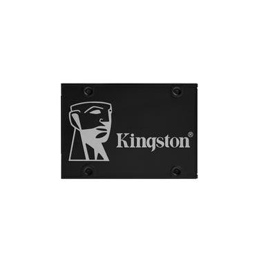 Imagem de SSD SATA Kingston KC600, 256GB, 2.5", Leitura: 550MB/s e Gravação: 500MB/s, Preto - SKC600/256G