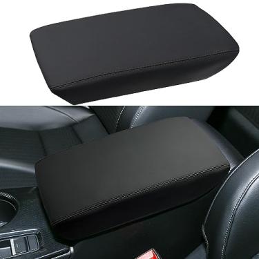 Imagem de LOCOY Capa de apoio de braço para console central para Honda Civic Accessories 2022 2023 2024 2025 2026, 11ª geração Civic capa protetora de caixa de descanso de braço, almofada de console médio