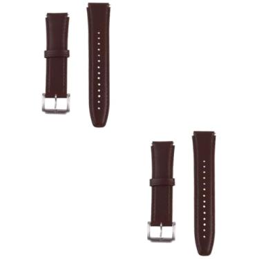 Imagem de Gadpiparty pulseira de substituição correias de substituição relógio inteligente couro relógios pulseira para relógio banda de substituição para relógio universal alça pulseira de relógio b5