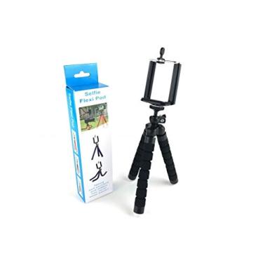Imagem de Tripe Selfie Flexi Pod Preto Para Câmera e Celular, H Maston, 37852228, Preto