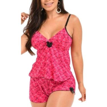 Imagem de Pijama de Liganete Estampado Super Confortáveis Strin
