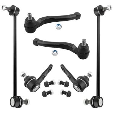 Imagem de BOXI (Conjunto de 6) Barra giratória externa da junta esférica inferior dianteira adequada para Chevrolet Aveo 2004-2011 Aveo5 2006-2011 para Pontiac Wave 2005-2008 para Suzuki Swift+ 2004-2009 |