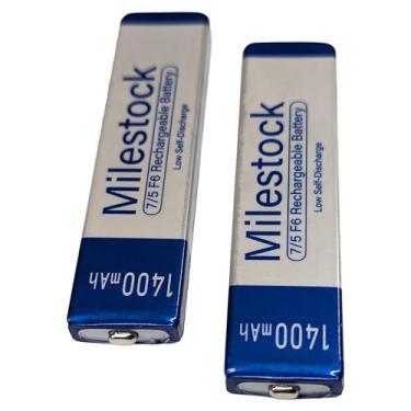 Imagem de Milestock Bateria de 2 peças para Sony NC-5WM NC-6WM NH-9WM NH-10WM NH-14WM 1-528-231-11 WM-701C WM-EX921 D-E888 D-E900 D-E905 D-E990 D-E999 WM-RX700 7 WM-F1 00 WM-FX675 Walkman Player Gumstick