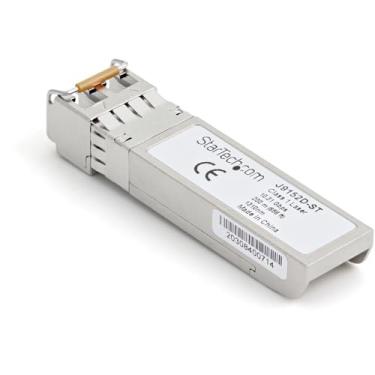 Imagem de Módulo SFP+ compatível com HPE J9152D da StarTech.com - 10GBASE-LRM - Transceptor de Fibra Óptica de 10GbE (MMF) - Gigabit Ethernet SFP+ - LC 200m - 1310nm - DDM HPE 1850, 2540, 2930M (J9152D-ST)