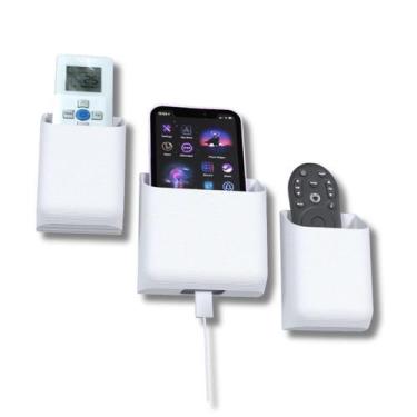 Imagem de Kit 2 Porta Suportes de Parede Compatível com Controle Remoto Universa